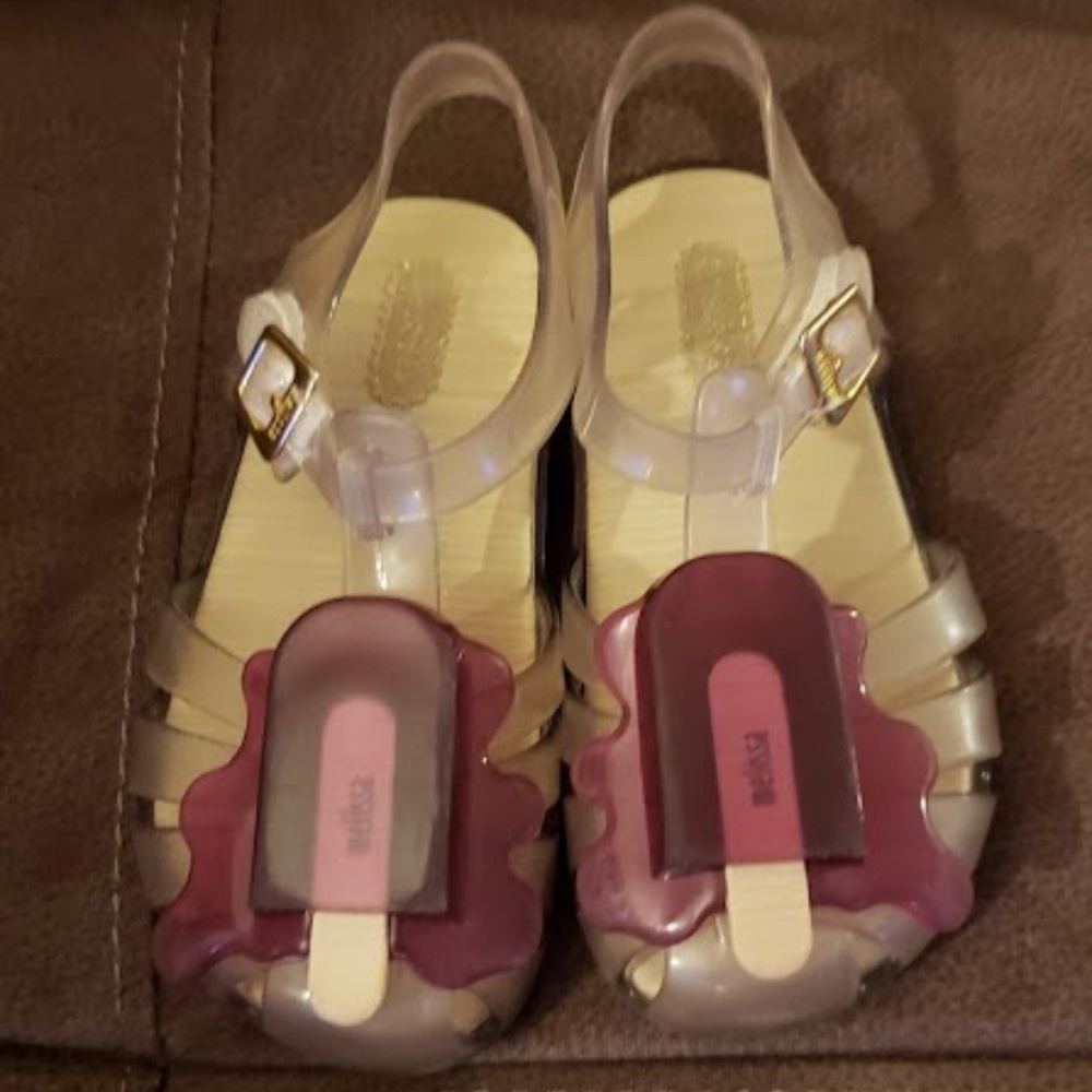Mini Melissa sz9 popsicle shoes